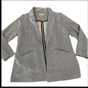 Wit & Wisdom open front blazer medium